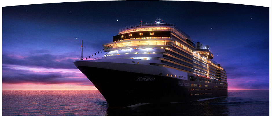 El Elegante EURODAM de la Holland America Line